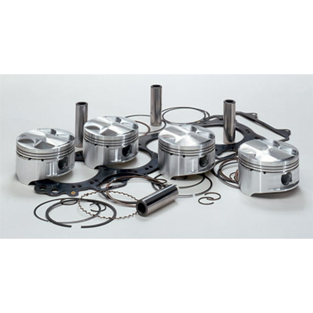 Wiseco PK1846 77.00 mm 13.2:1 Compression Motorcycle Piston Kit with Top-End Gasket Kit Wiseco PK1846 77.00 mm 13.2:1 Compression Motorcycle Piston Kit with Top-End Gasket Kit
